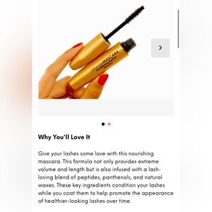 BNWT- GrandeMascara Conditioning Peptide Mascara in Black